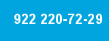 922 220-72-29